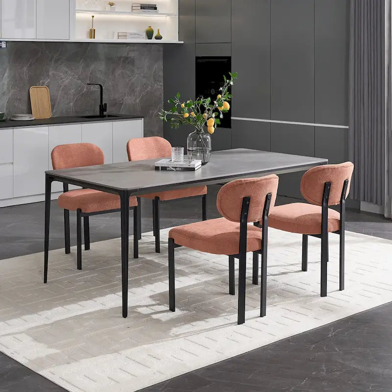 Chaises de salle à manger modernes, lot de 2