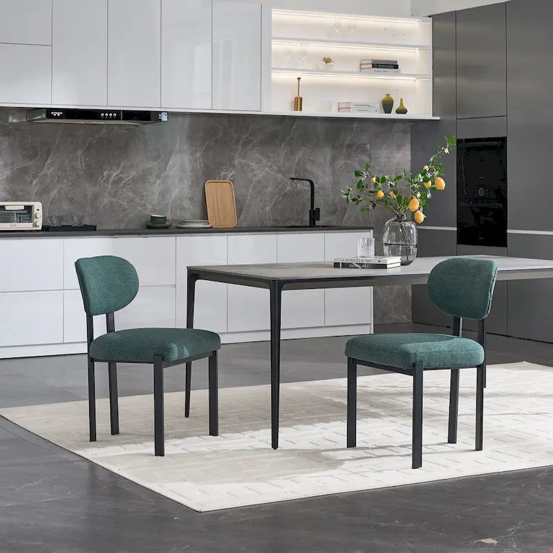 Chaises de salle à manger modernes, lot de 2