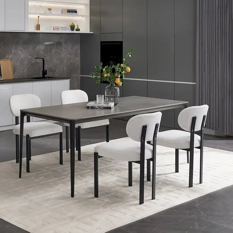 Chaises de salle à manger modernes, lot de 2