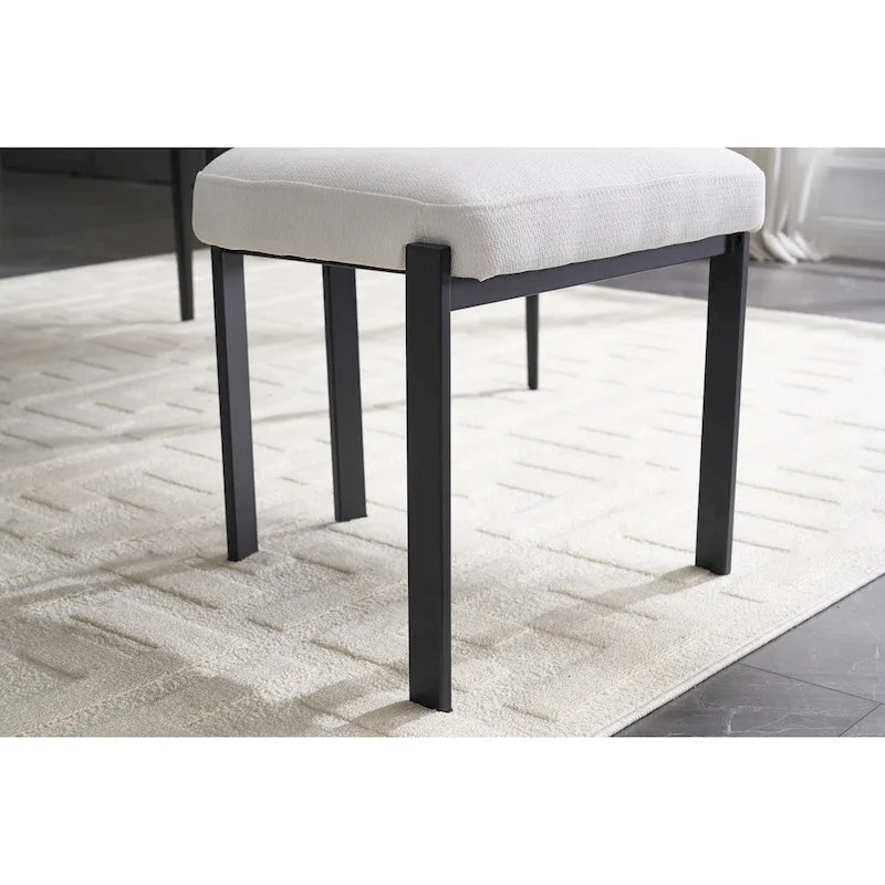 Chaises de salle à manger modernes, lot de 2