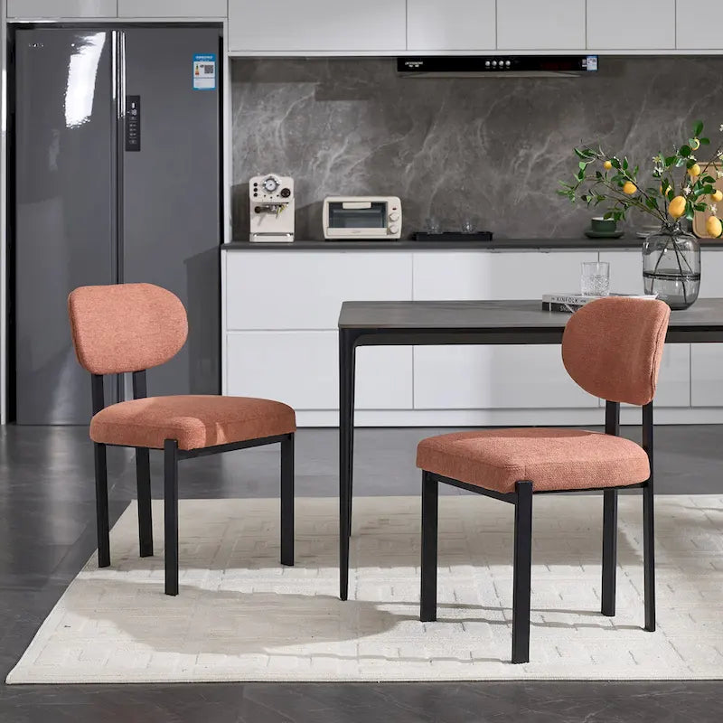 Chaises de salle à manger modernes, lot de 2