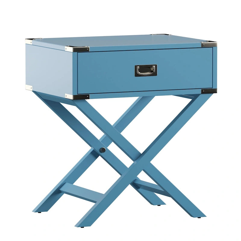 Table d'appoint de campagne X Base Wood