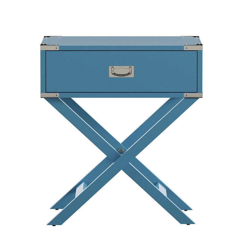 Table d'appoint de campagne X Base Wood