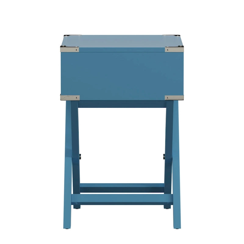 Table d'appoint de campagne X Base Wood
