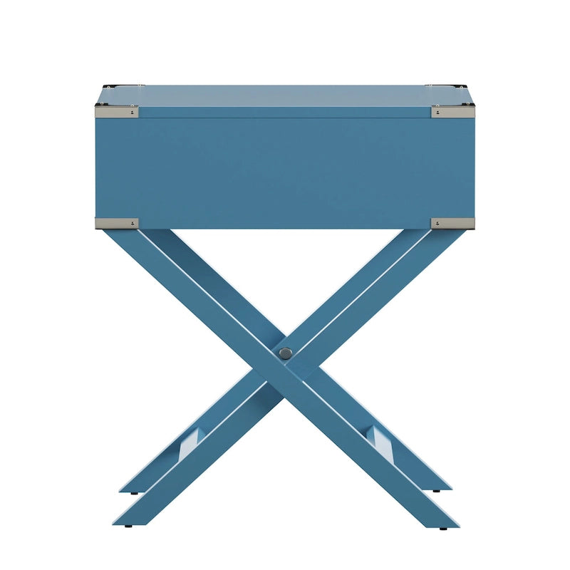 Table d'appoint de campagne X Base Wood