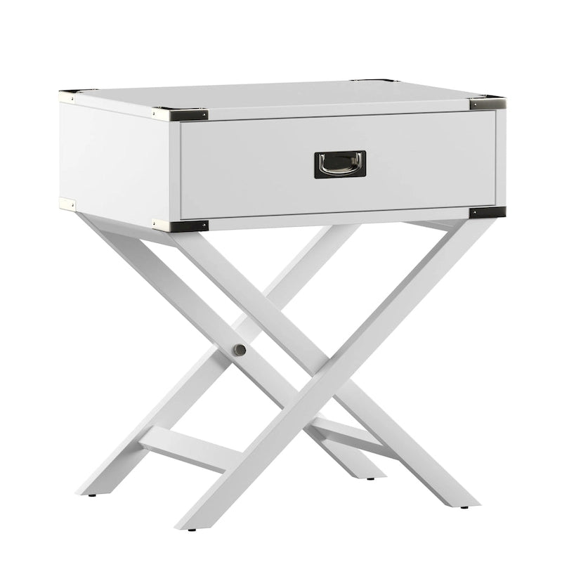 Table d'appoint de campagne X Base Wood