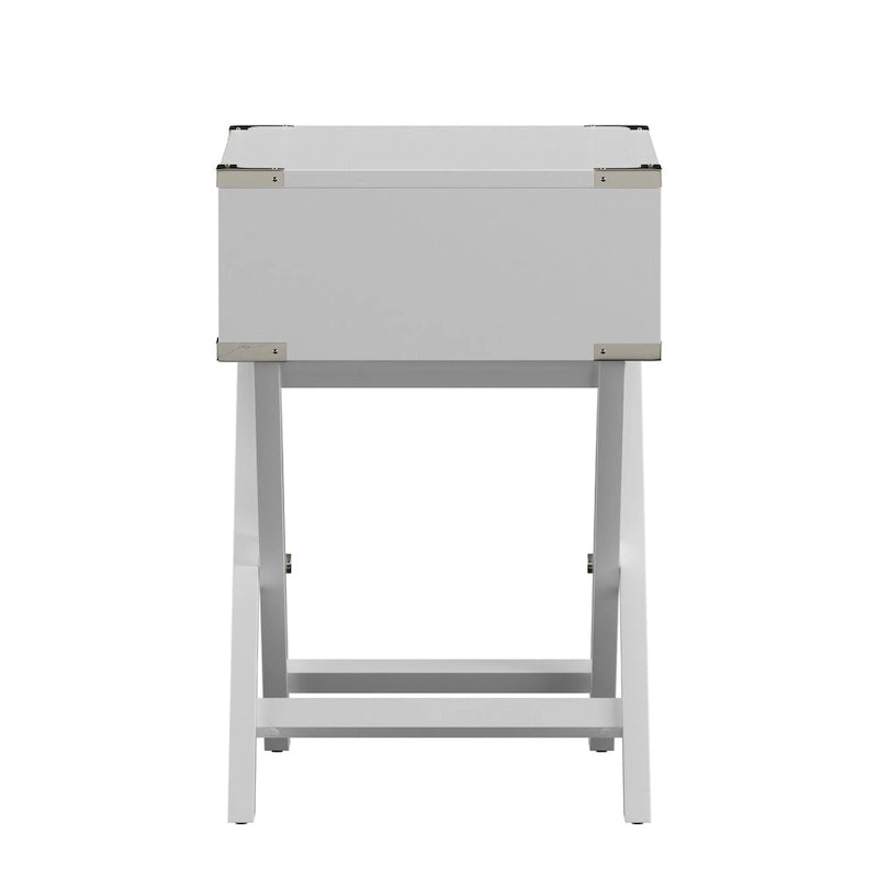 Table d'appoint de campagne X Base Wood