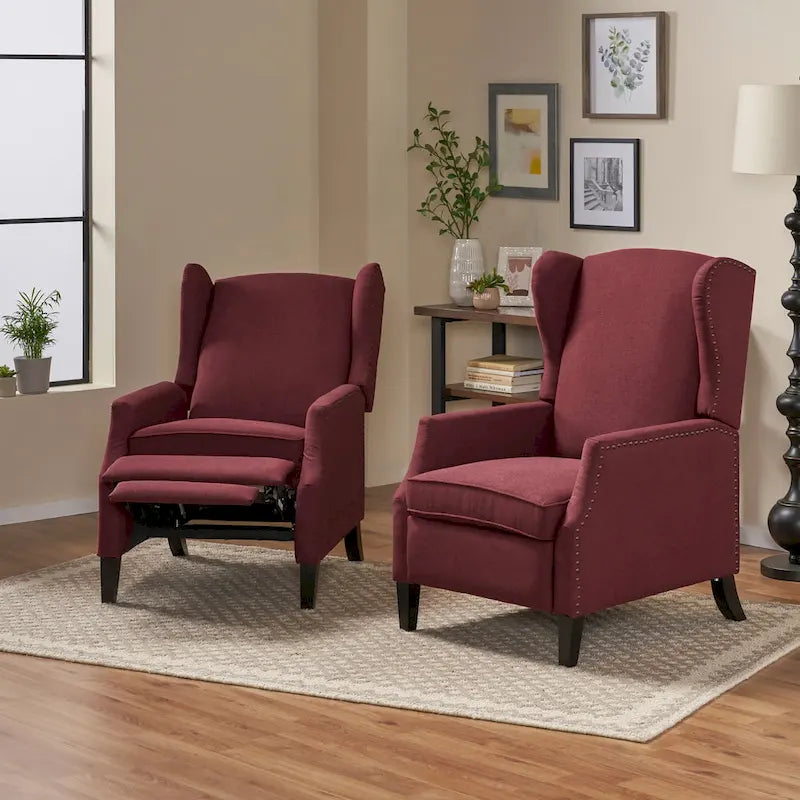 Fauteuils inclinables contemporains (Lot de 2)