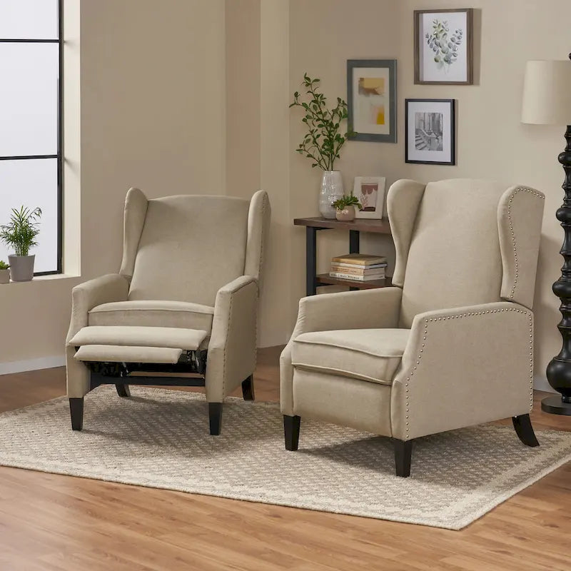 Fauteuils inclinables contemporains (Lot de 2)