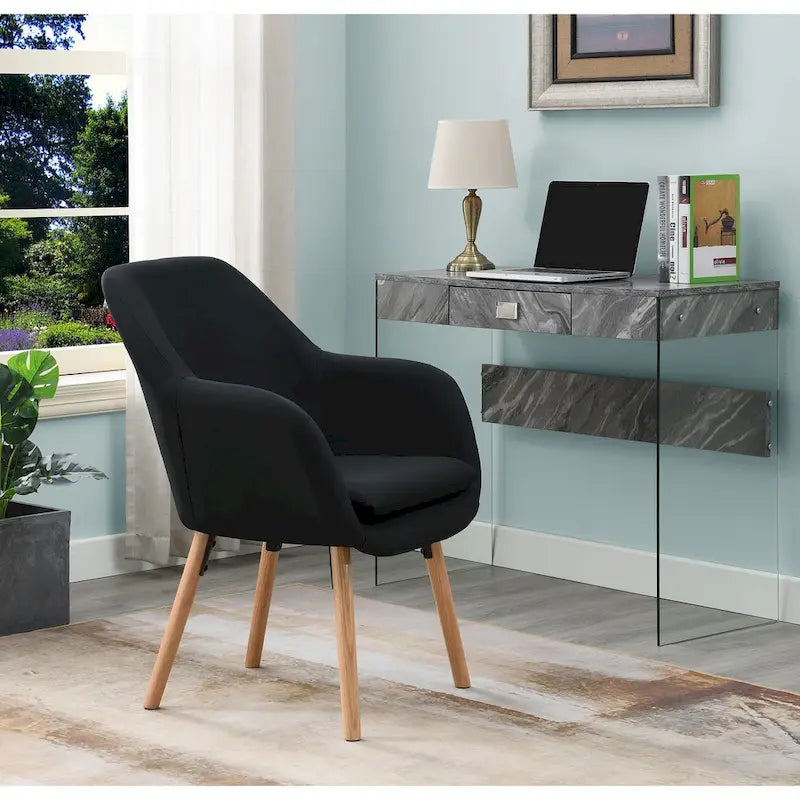  Take a Seat Charlotte Wingback Upholstered Accent Armchair