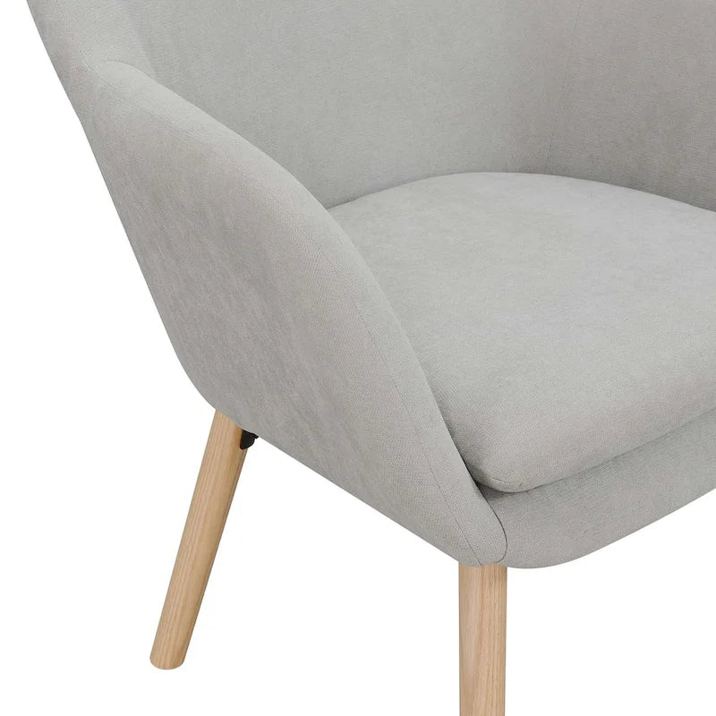 Fauteuil d'appoint capitonné à oreilles