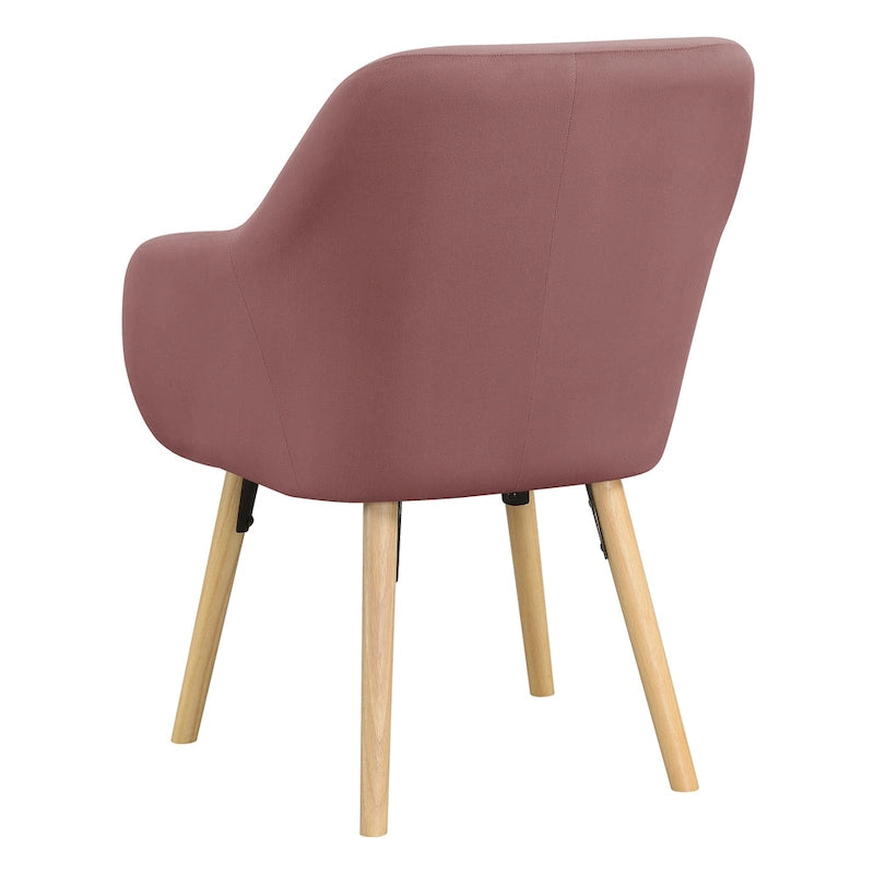 Fauteuil d'appoint capitonné à oreilles