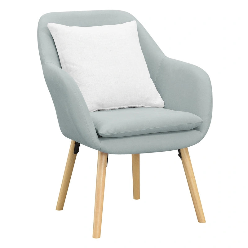 Fauteuil d'appoint capitonné à oreilles