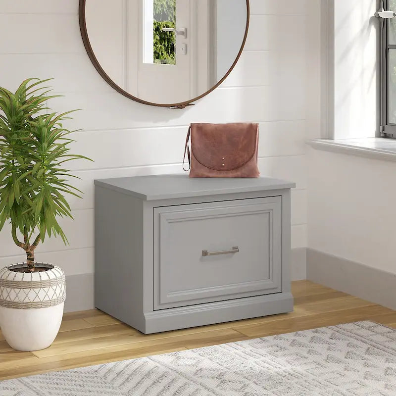 Woodland 24W Small Shoe Bench with Drawer by 