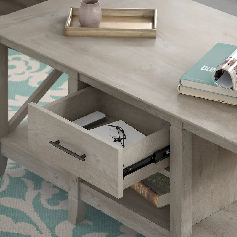 Table basse avec ensemble de 2 tables d'appoint