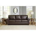  Colleton Dark Brown Sofa - 92W x 40D x 39H