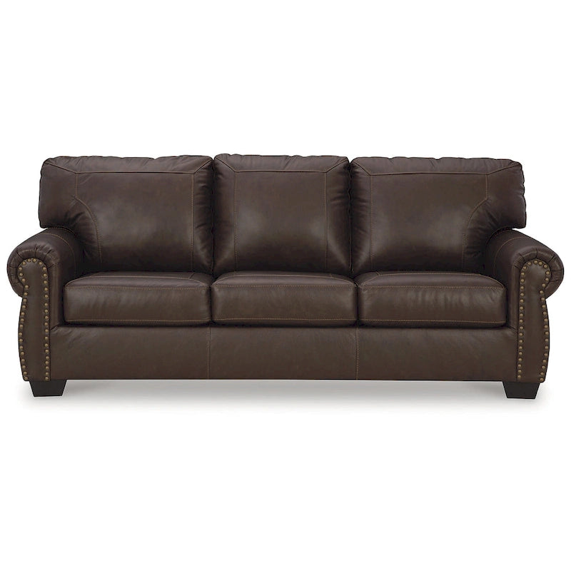 Canapé marron foncé - 92L x 40P x 39H