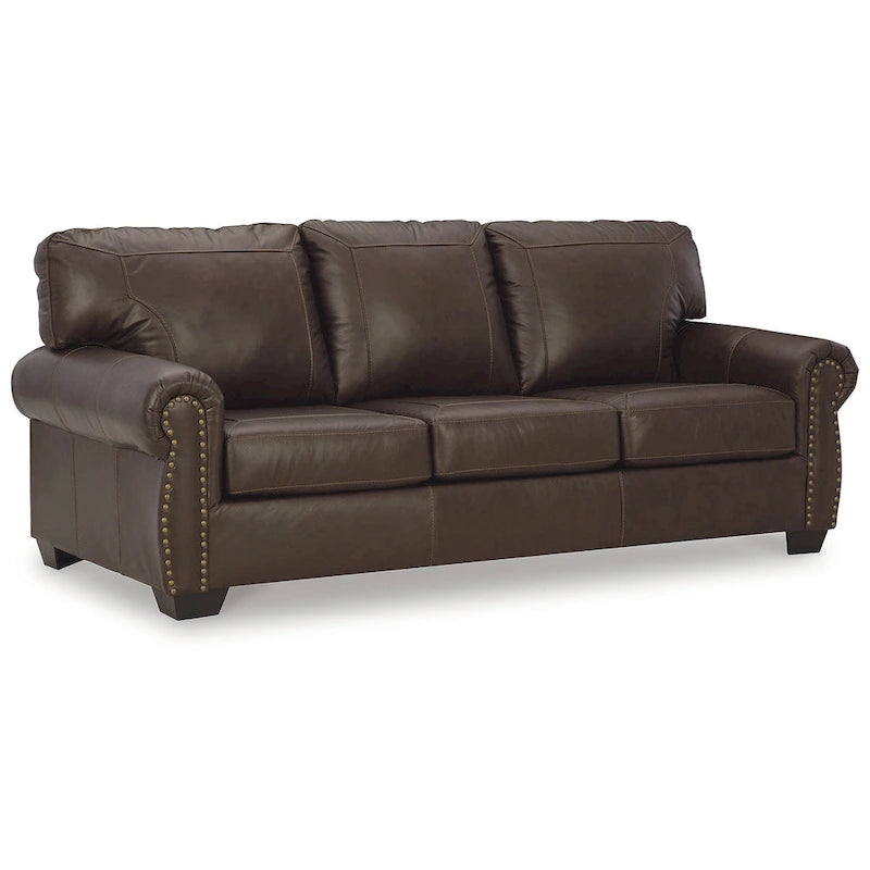 Canapé marron foncé - 92L x 40P x 39H