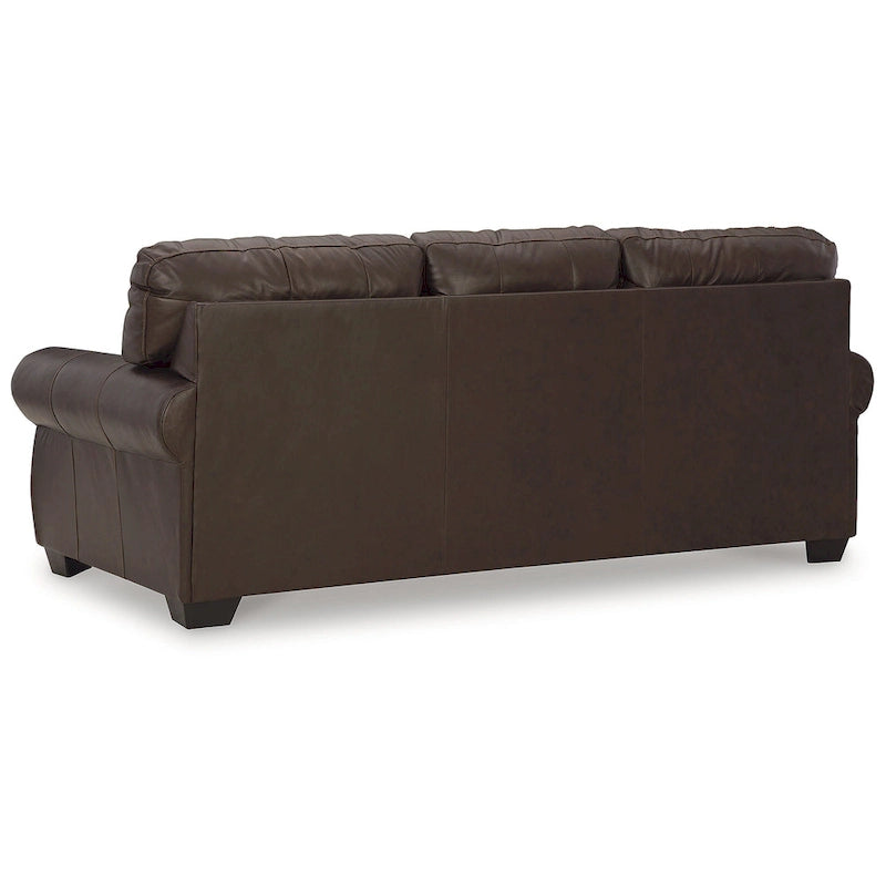 Canapé marron foncé - 92L x 40P x 39H