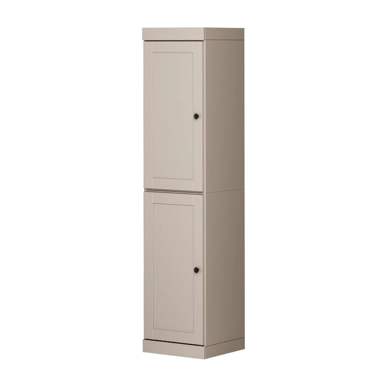 Armoire de cuisine à portes 100 % bois massif 16,5 po de