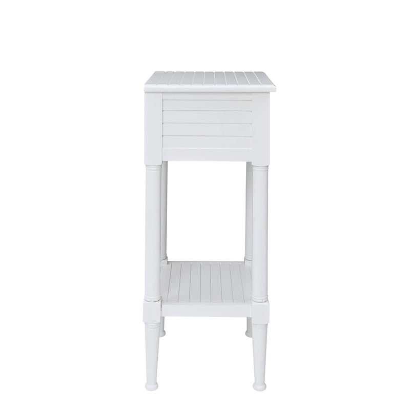 Table d'appoint latérale style côtier