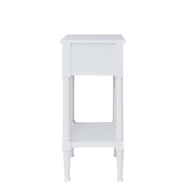 Table d'appoint latérale style côtier