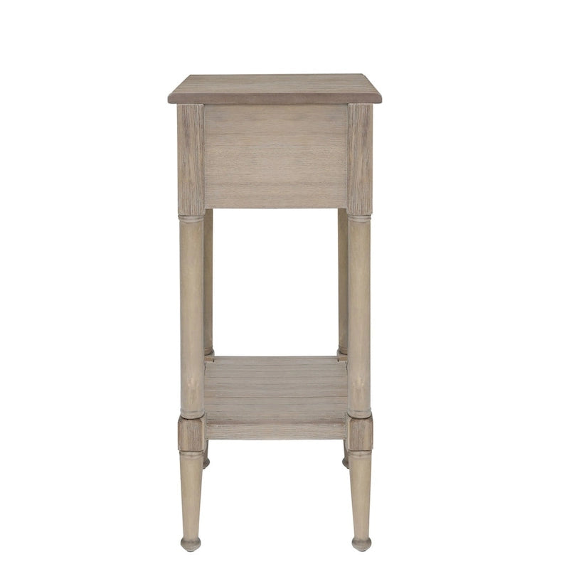 Table d'appoint latérale style côtier