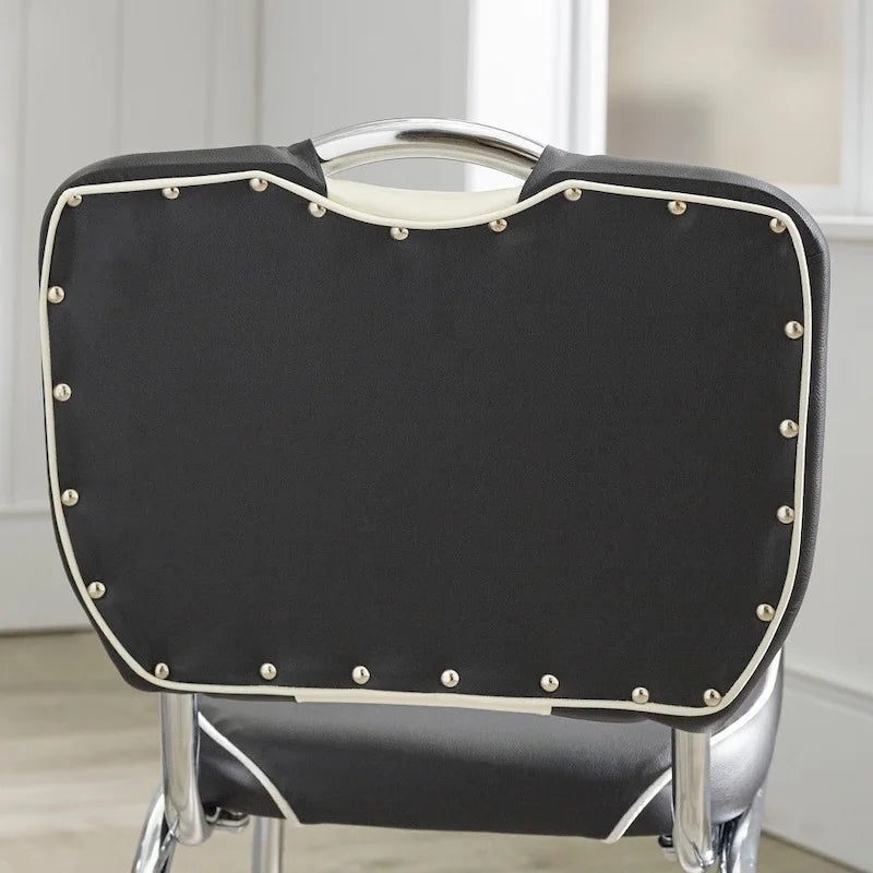 Chaises de salle à manger rétro (lot de 2)