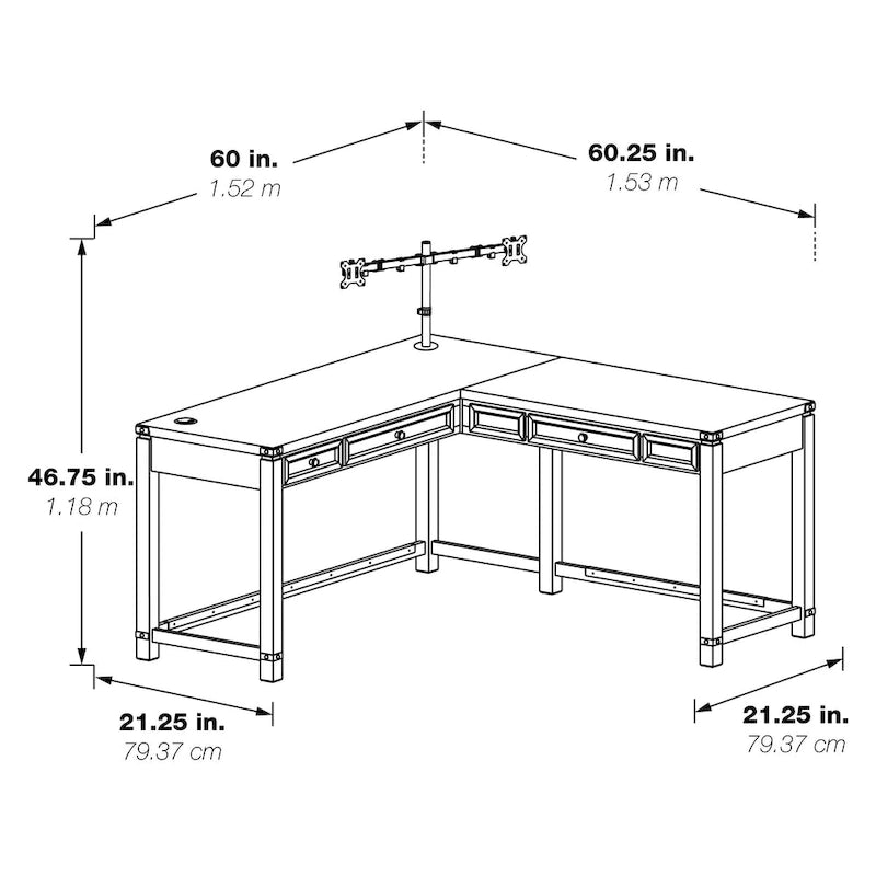 Bureau d'angle