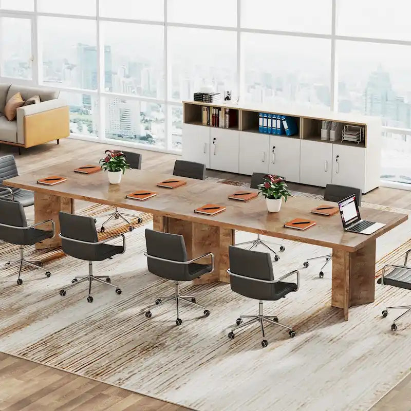 Bureau de direction moderne de 63 pouces Grand bureau d'ordinateur Table d'écriture