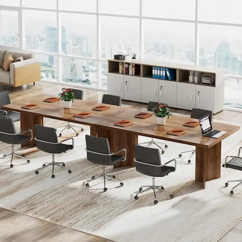 Bureau de direction moderne de 63 pouces Grand bureau d'ordinateur Table d'écriture