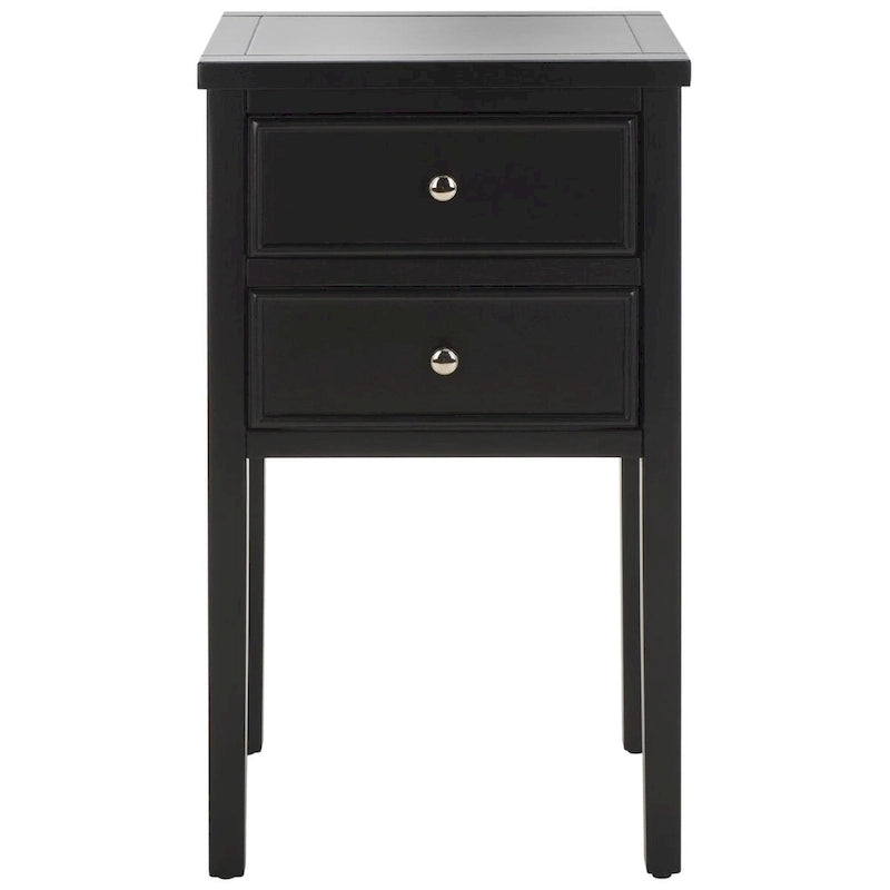 Table de chevet d'appoint à 2 tiroirs (entièrement assemblée) - 16,9 x 14,2 x 29,7 - 17Lx15Px30H