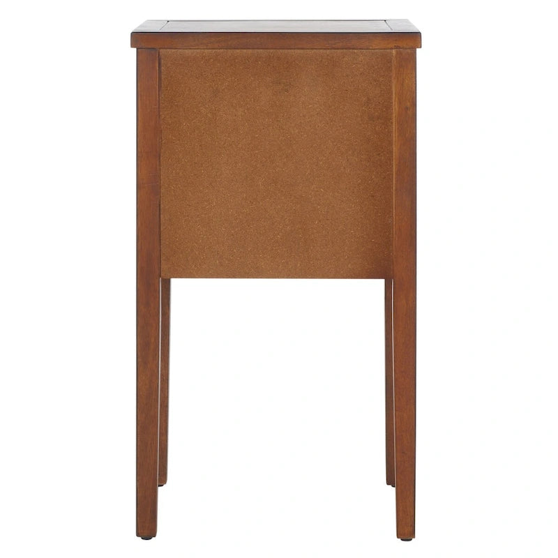 Table de chevet d'appoint à 2 tiroirs (entièrement assemblée) - 16,9 x 14,2 x 29,7 - 17Lx15Px30H