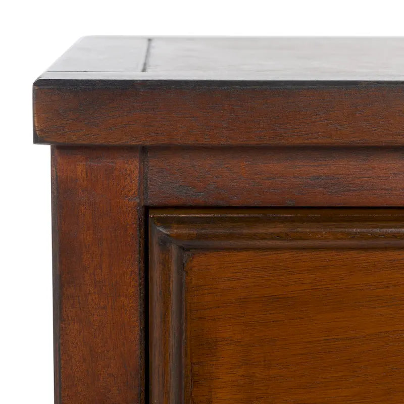 Table de chevet d'appoint à 2 tiroirs (entièrement assemblée) - 16,9 x 14,2 x 29,7 - 17Lx15Px30H