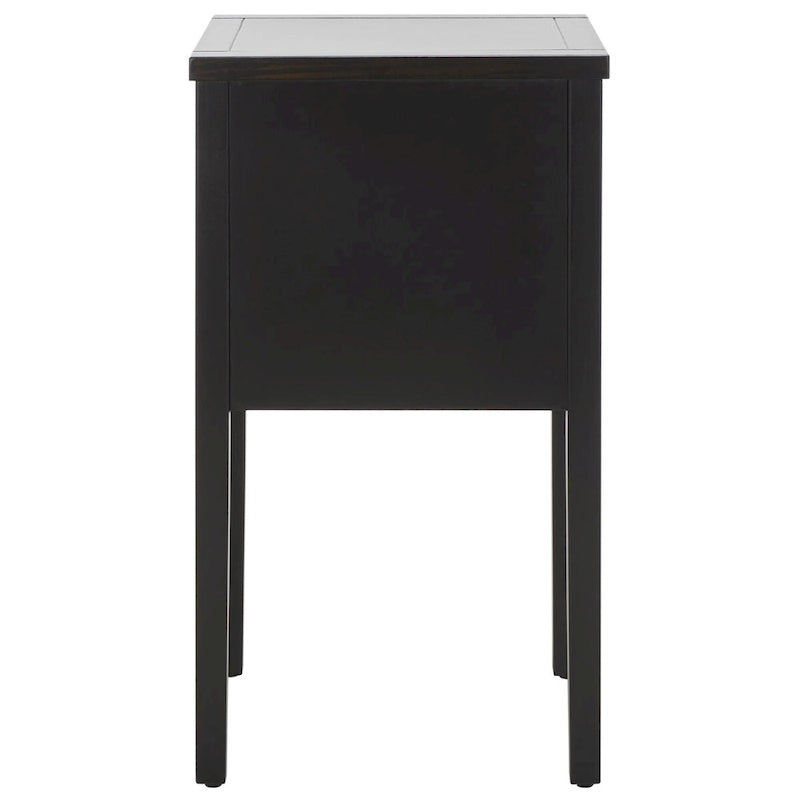 Table de chevet d'appoint à 2 tiroirs (entièrement assemblée) - 16,9 x 14,2 x 29,7 - 17Lx15Px30H