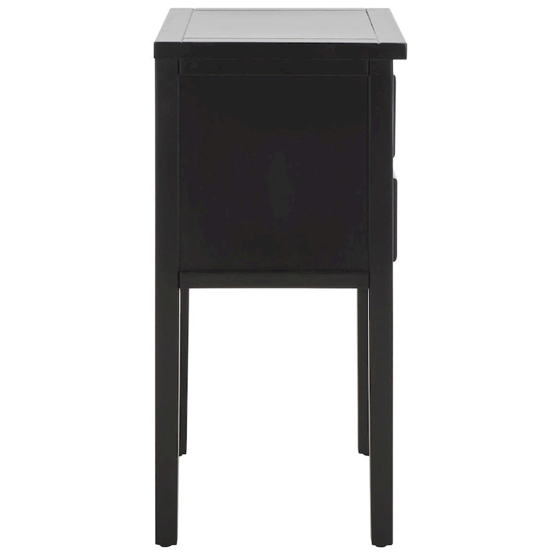 Table de chevet d'appoint à 2 tiroirs (entièrement assemblée) - 16,9 x 14,2 x 29,7 - 17Lx15Px30H