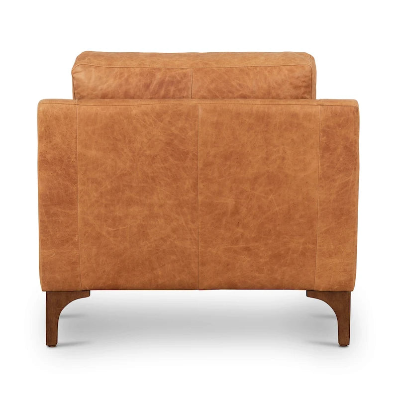 Fauteuil 35 - Cuir véritable italien pleine fleur
