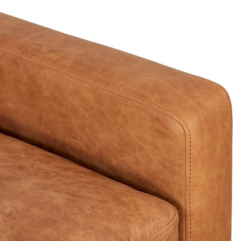 Fauteuil 35 - Cuir véritable italien pleine fleur