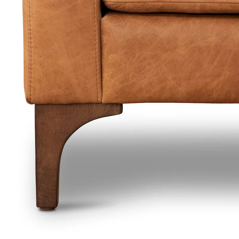 Fauteuil 35 - Cuir véritable italien pleine fleur