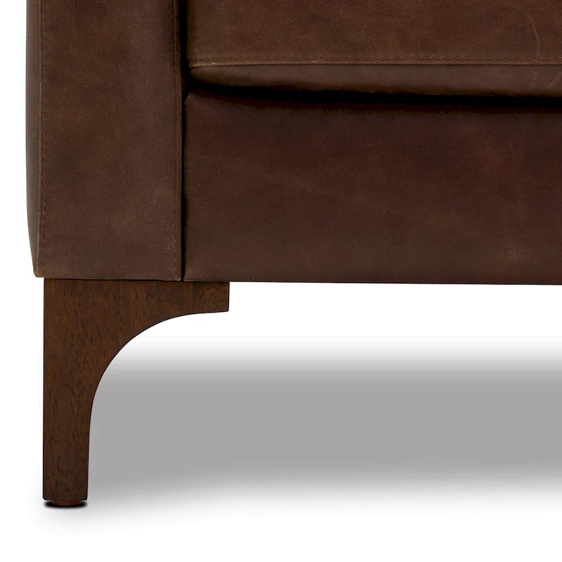 Fauteuil 35 - Cuir véritable italien pleine fleur