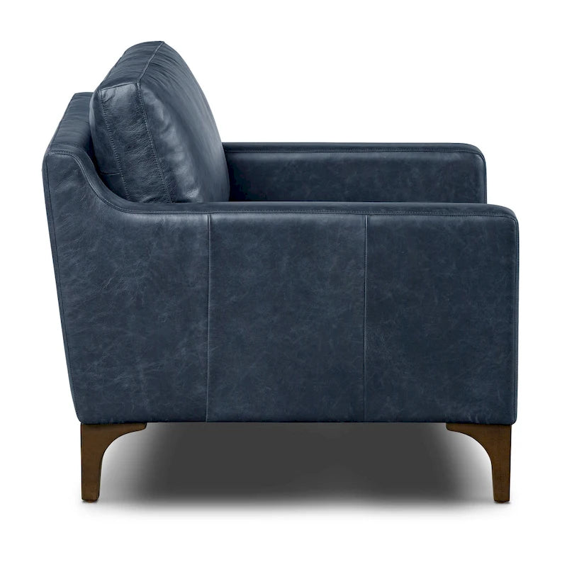 Fauteuil 35 - Cuir véritable italien pleine fleur