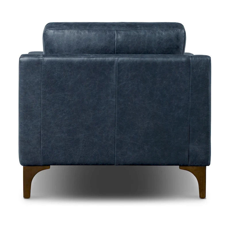 Fauteuil 35 - Cuir véritable italien pleine fleur